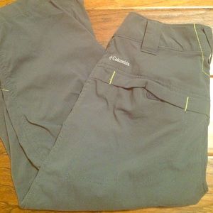 WOMENS COLUMBIA WORKOUT CAPRIS OMNI SHIELD SIZE S