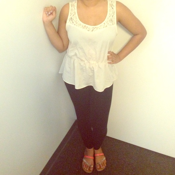 Creme Blouse