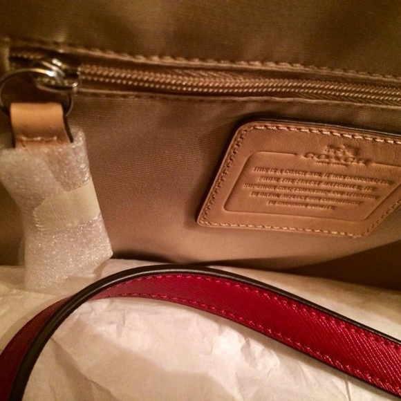 Coach: Peyton Leather Cora Domed Satchel