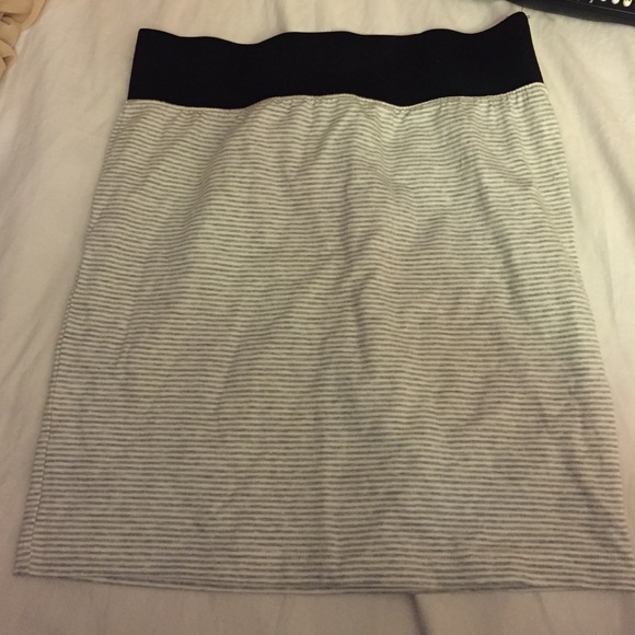 Striped skirt