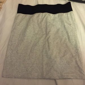 Striped skirt