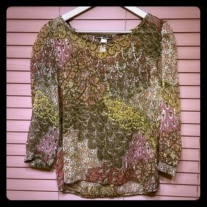 Cute see through blouse