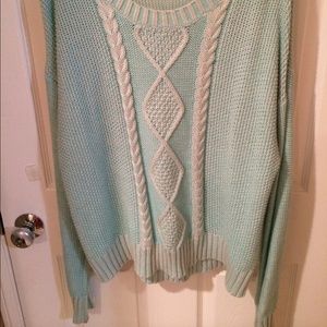 Light blue sweater