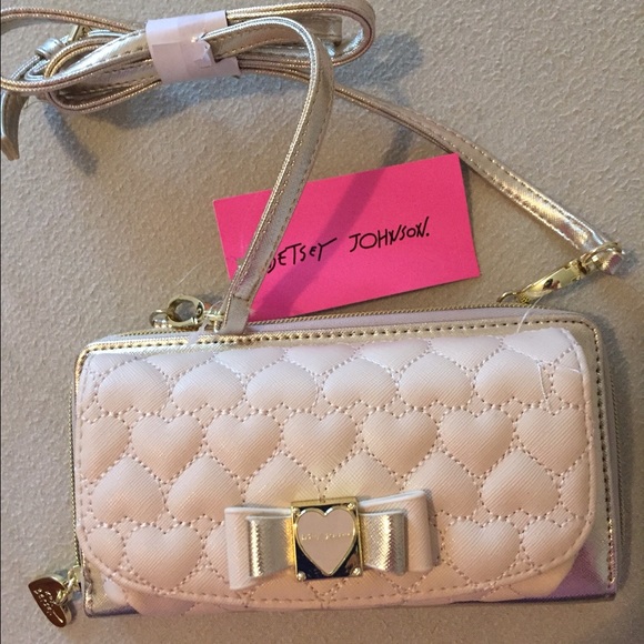 Betsey Johnson Clutches & Wallets - BJ Wallet on a String.