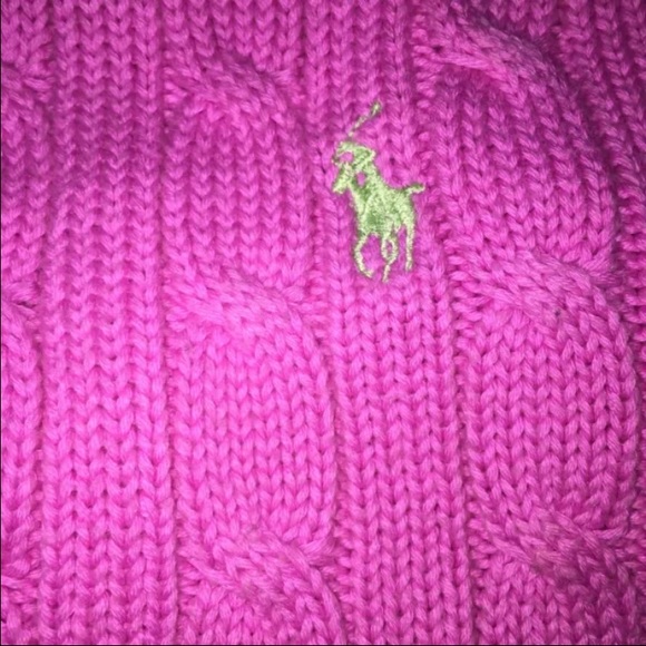 Ralph Lauren pink sleeveless sweater - Picture 2 of 3