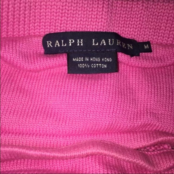 Ralph Lauren pink sleeveless sweater - Picture 3 of 3