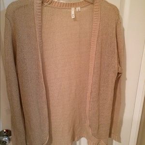 Tan/cream cardigan