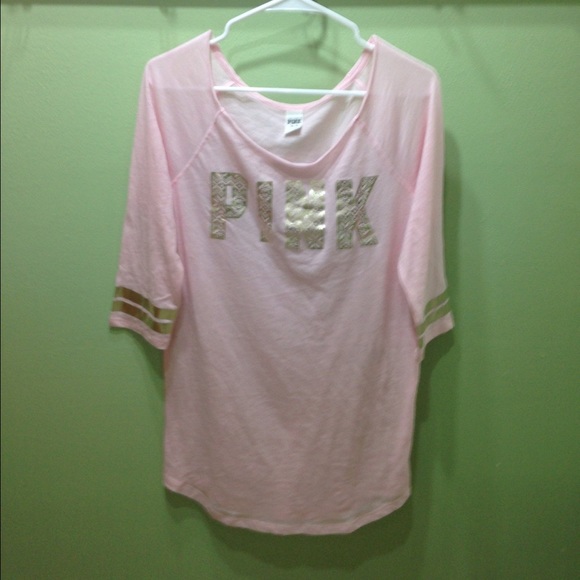 Victoria's Secret pink shirt