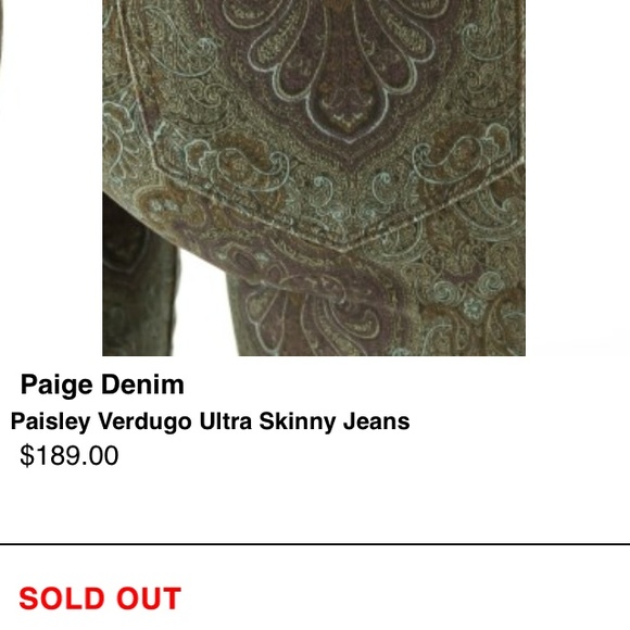 PAIGE✨ Verdugo skinny in Regent Blue👖 - Picture 2 of 4