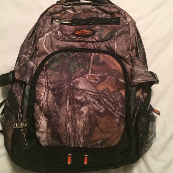 BRAND NEW (never used) camouflage backpack!!