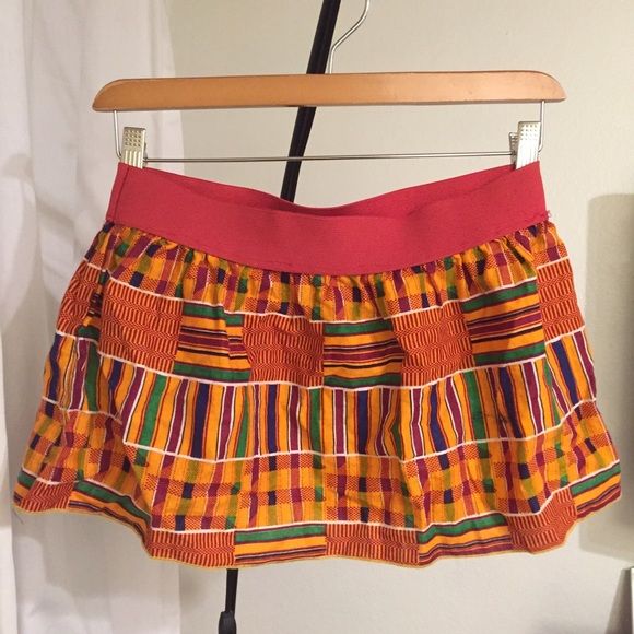 American Vintage patterned mini skirt