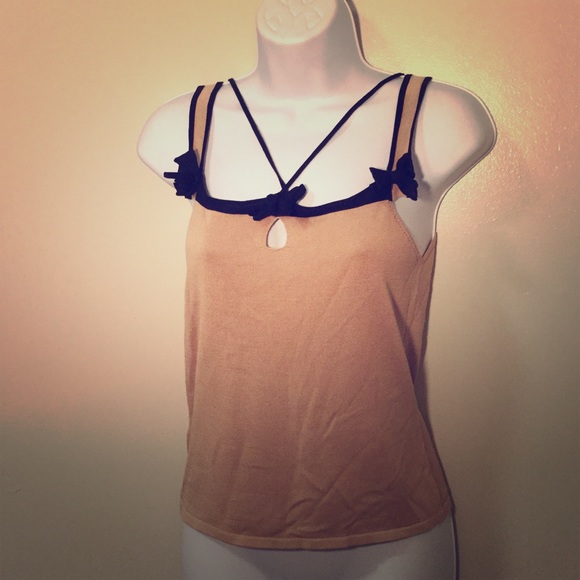100% Silk Golden Tank