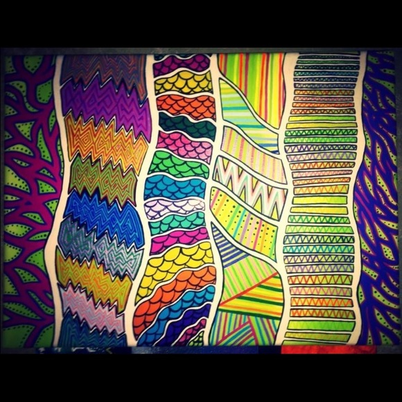 Trippy painting - Picture 1 of 1