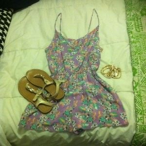 Cute Floral Romper