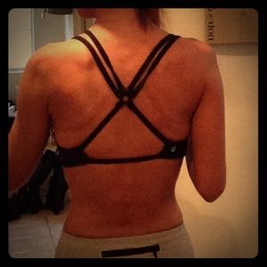 Lululemon heat it up sports bra sz4 black