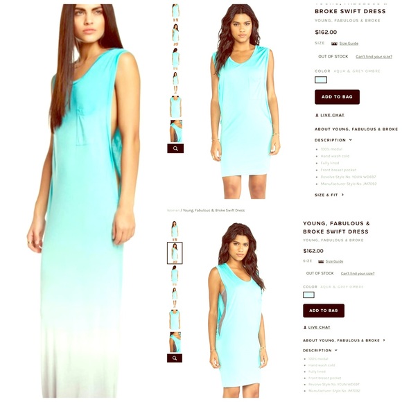 Young Fabulous & Broke Dresses & Skirts - ❗️YFB UO Slip Tunic Dress