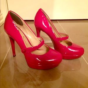 Jessica Simpson red Mary Janes - Reserved!
