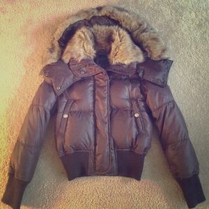 Beautiful brown winter express coat