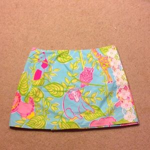 Lilly Pulitzer reversible skirt size 4