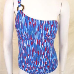 SALE Ella Moss Bathing suit One Shoulder OnePiece