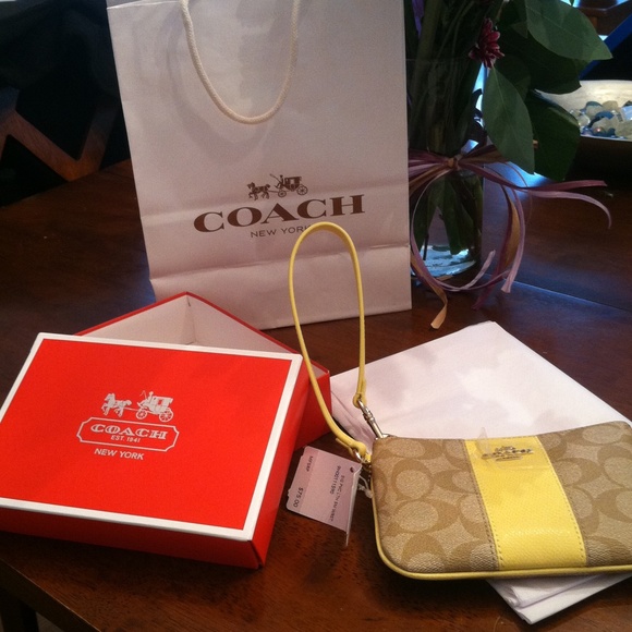 Coach wristlet