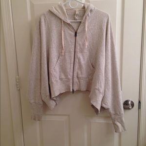 Free People - Sweatshirt with a Zip