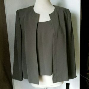 NWT KASPER 2pc jacket and shell