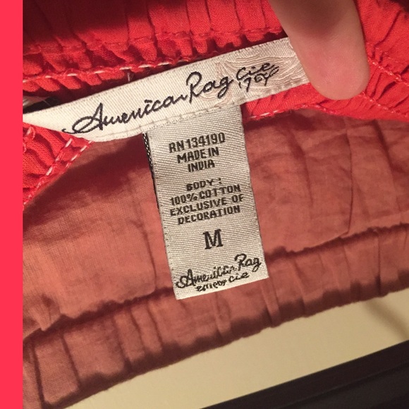 Red Strapless Dress - Picture 3 of 3