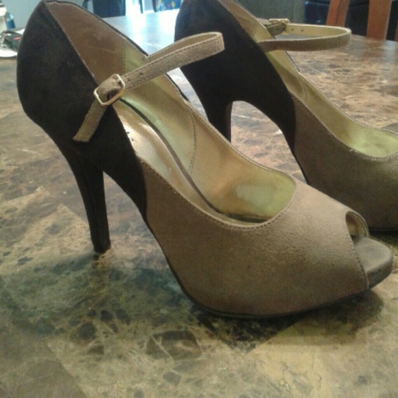 Brown heels