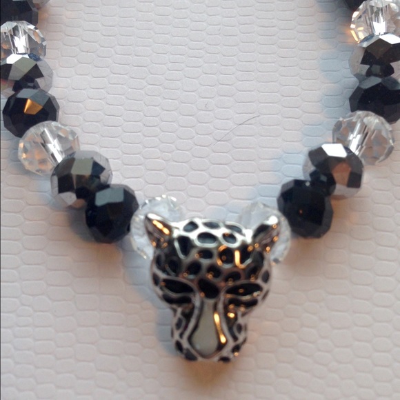 Cheetah Stretch Bracelet 💕Handmade