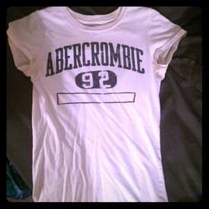 White Abercrombie t shirt