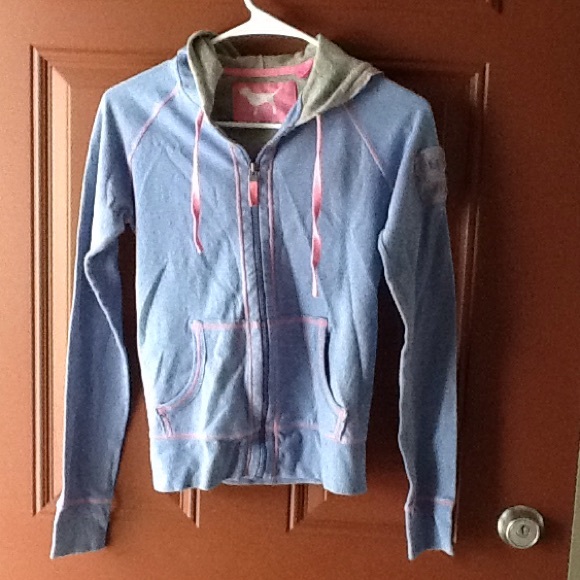 Victoria's Secret pink zip hoodie