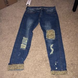 Custom made boyfriend jeans!