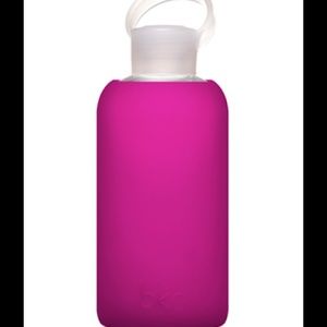 Bkr glass/silicone water bottle--color: Betty