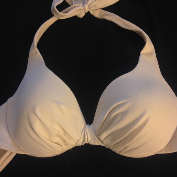 White Underwire Bikini Top - Picture 2 of 4