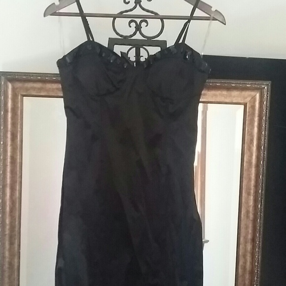 Black cocktail dress