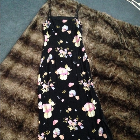 Floral maxi dress