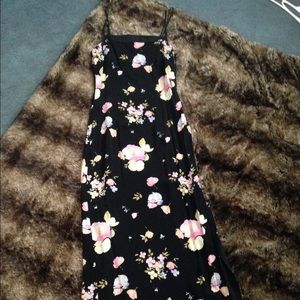 Floral maxi dress