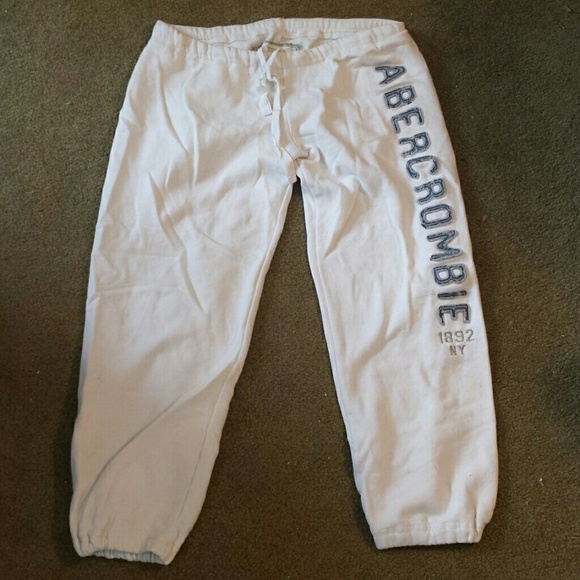 Abercrombie sweatpant capris