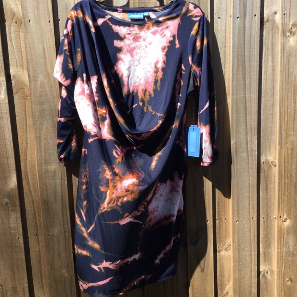 Vera wang long sleeve dress