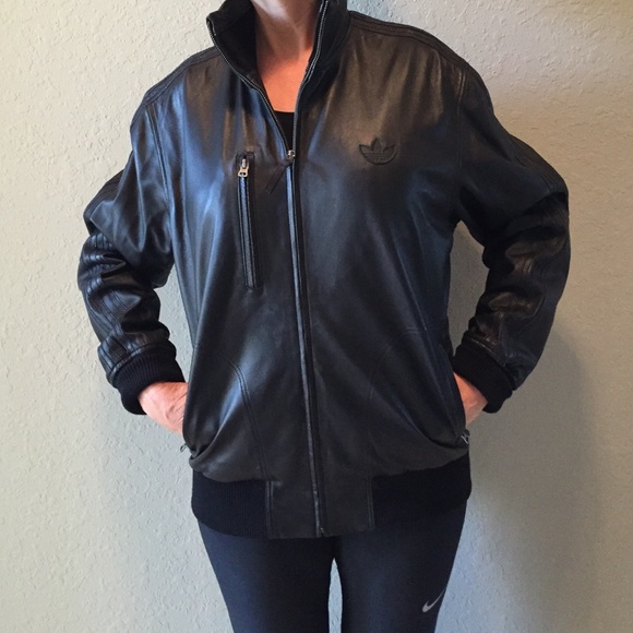 Adidas Leather Jacket