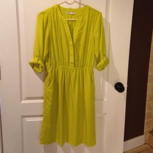 Old Navy small (tall) yellow dress