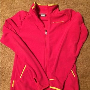 Nike zip fleece Livestrong
