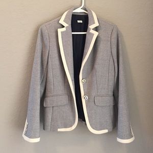 J.Crew Nautical Wool Blazer