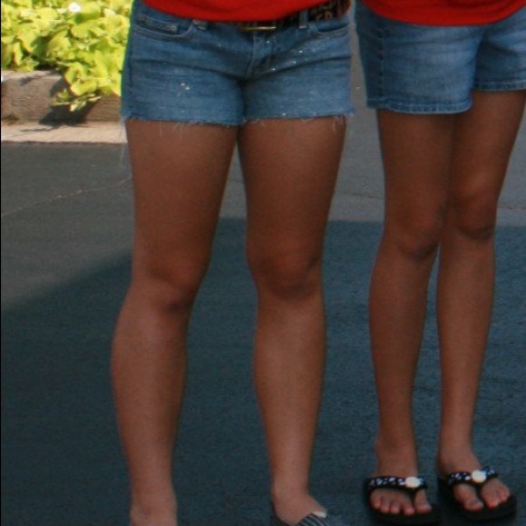 Sparkly American Eagle Shorts - Picture 4 of 4