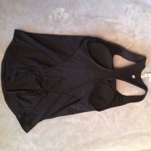 Black Lululemon Workout Top