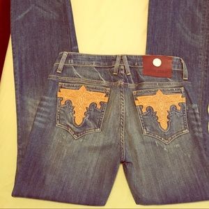 Antik denim boot cut jeans