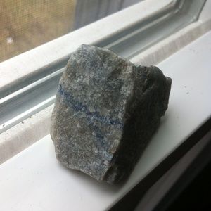blue and grey mineral!