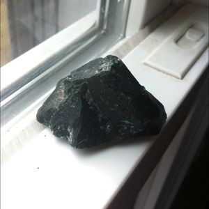 black mineral!