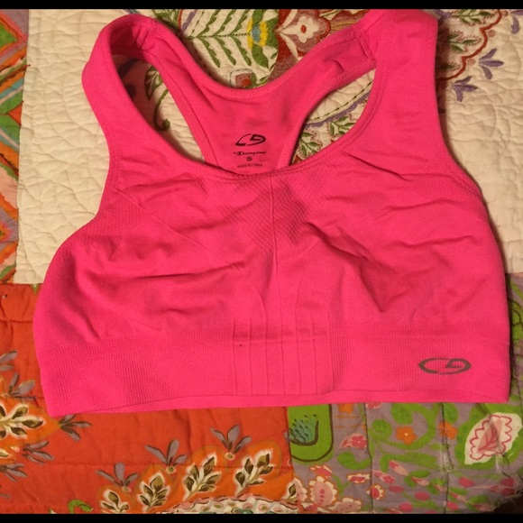 Hot Pink Sports Bra